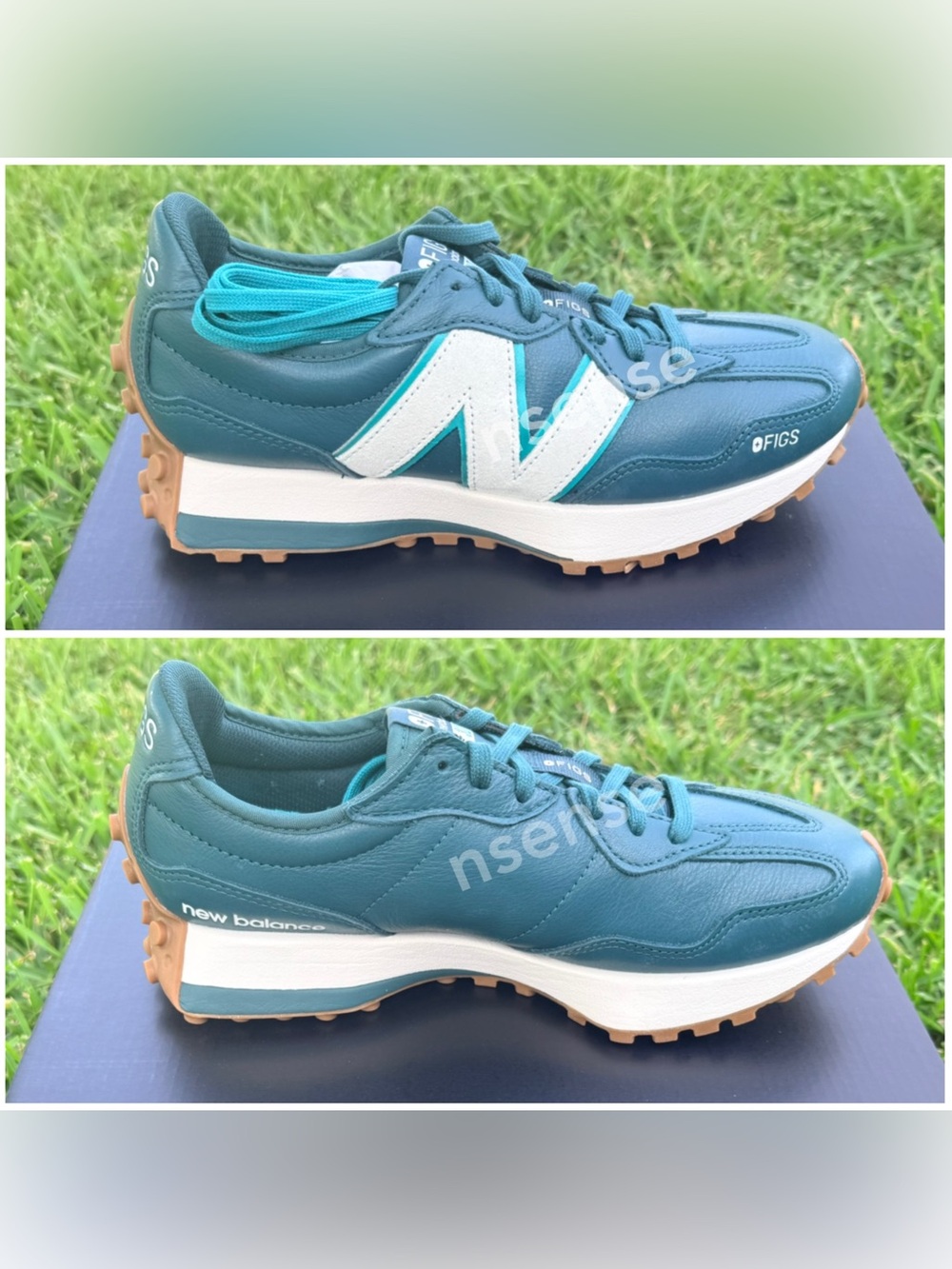 Figs New Balance 327 Shoes - Picture 2 of 8